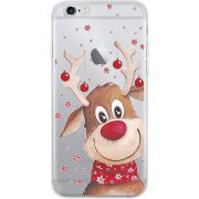 Прозрачный чехол Uprint Apple iPhone 6 Plus / 6S Plus  Winter Deer