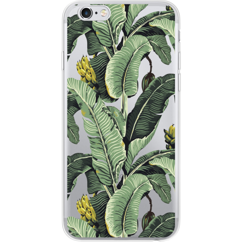 Прозрачный чехол Uprint Apple iPhone 6 Plus / 6S Plus  Banana Leaves