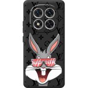 Чорний чохол BoxFace Xiaomi Redmi Note 14 Pro 5G looney bunny