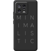 Черный чехол BoxFace Xiaomi 13 Minimalistic