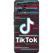 Черный чехол BoxFace Xiaomi 13 Tik Tok