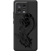 Черный чехол BoxFace Xiaomi 13 Snake