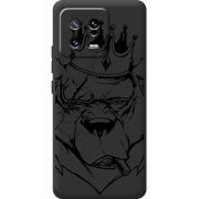 Черный чехол BoxFace Xiaomi 13 Bear King