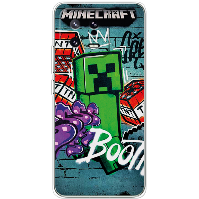 Чехол BoxFace Xiaomi 13 Minecraft Graffiti