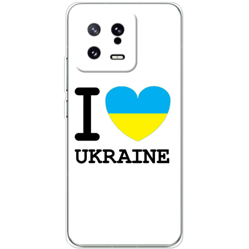 Чехол BoxFace Xiaomi 13 I love Ukraine