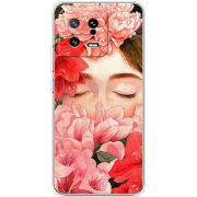 Чехол BoxFace Xiaomi 13 Girl in Flowers