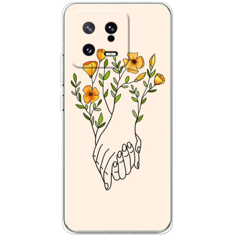 Чехол BoxFace Xiaomi 13 Flower Hands