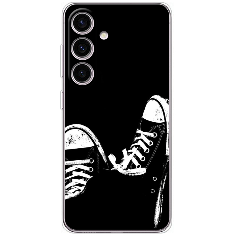 Чохол BoxFace Samsung Galaxy S25 Black Sneakers