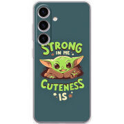 Чохол BoxFace Samsung Galaxy S25 Strong in me Cuteness is