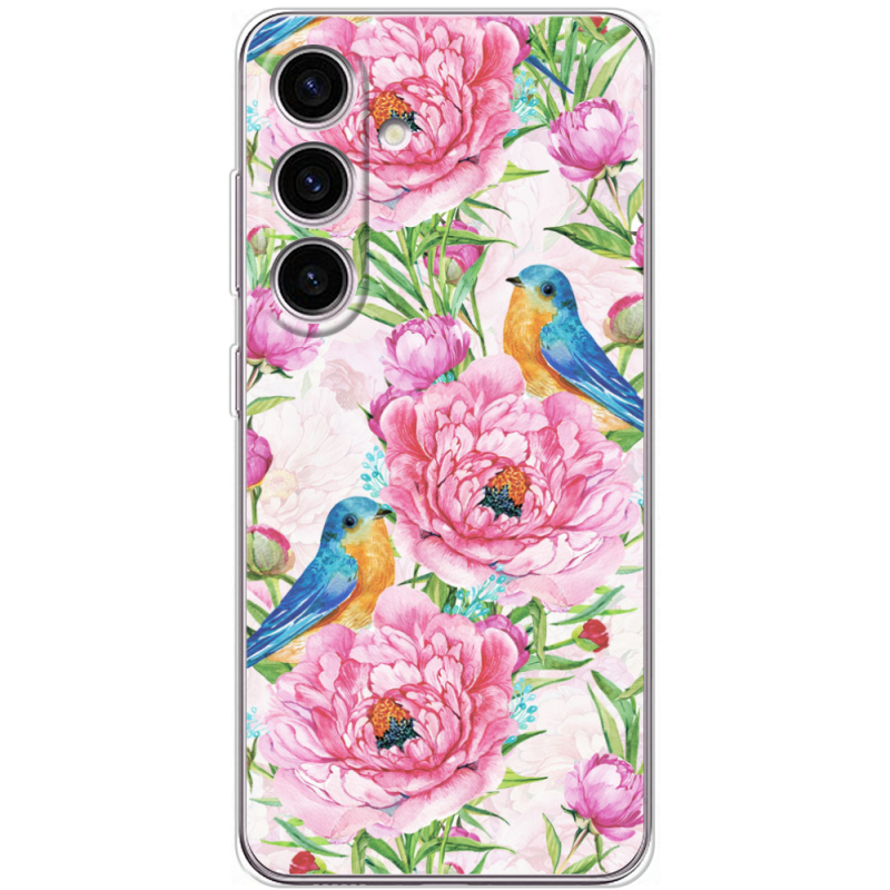 Чохол BoxFace Samsung Galaxy S25 Birds and Flowers