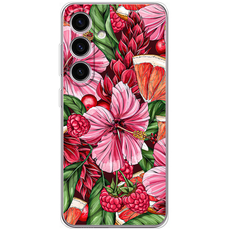 Чохол BoxFace Samsung Galaxy S25 Tropical Flowers