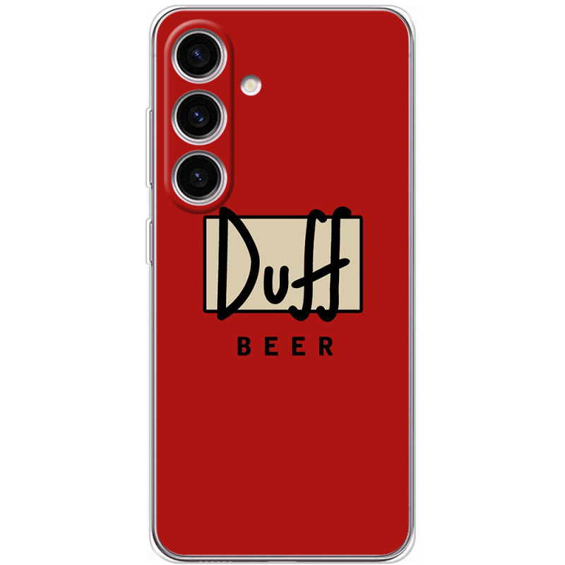 Чохол BoxFace Samsung Galaxy S25 Duff beer