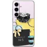 Прозорий чохол BoxFace Samsung Galaxy S25 Fashion Pug