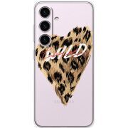 Прозорий чохол BoxFace Samsung Galaxy S25 Wild Love