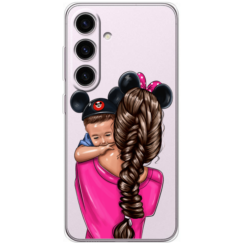 Прозорий чохол BoxFace Samsung Galaxy S25 Mouse Mommy