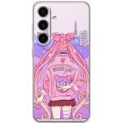 Прозорий чохол BoxFace Samsung Galaxy S25 Wiked Lady