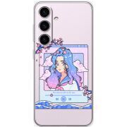 Прозорий чохол BoxFace Samsung Galaxy S25 The Sakuras Will Cry For You