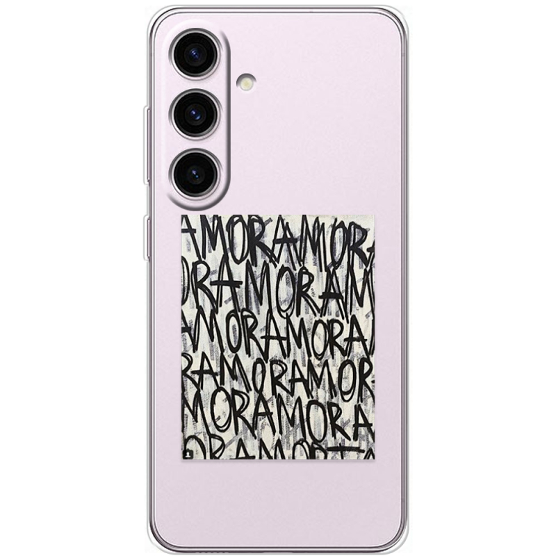 Прозорий чохол BoxFace Samsung Galaxy S25 Amor Amor