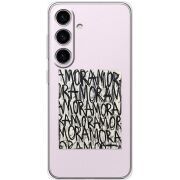 Прозорий чохол BoxFace Samsung Galaxy S25 Amor Amor