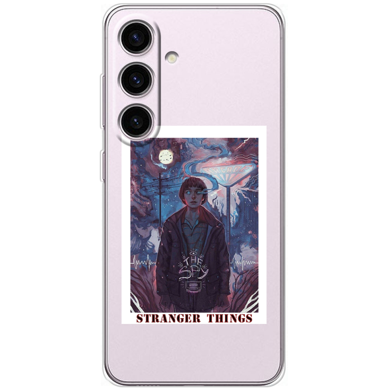 Прозорий чохол BoxFace Samsung Galaxy S25 Stranger Things