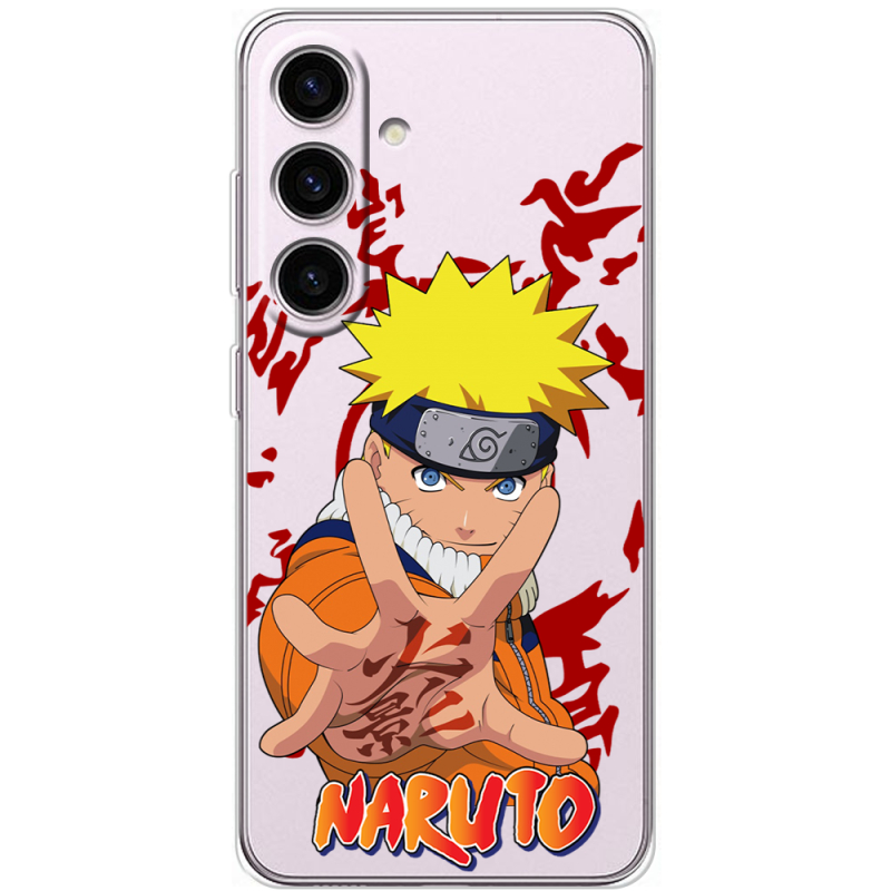 Прозорий чохол BoxFace Samsung Galaxy S25 Naruto