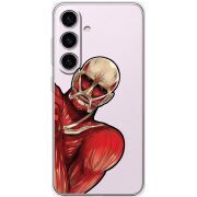 Прозорий чохол BoxFace Samsung Galaxy S25 Титан