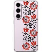 Прозорий чохол BoxFace Samsung Galaxy S25 Ethno Ornament