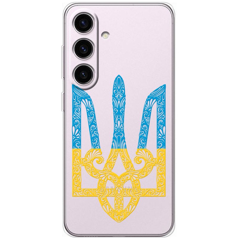 Прозорий чохол BoxFace Samsung Galaxy S25 Gold Trident