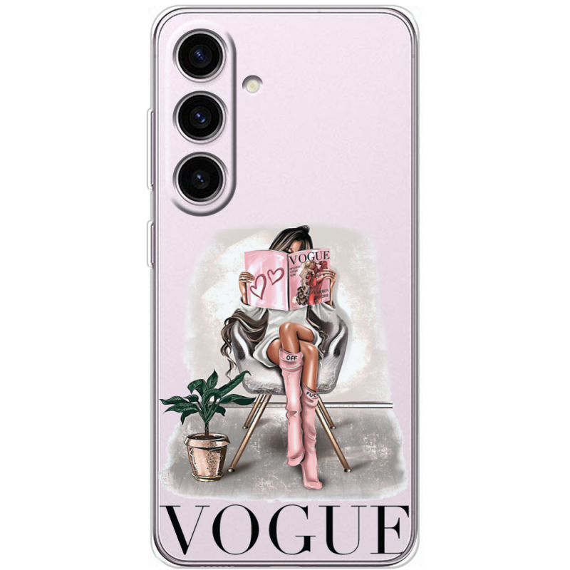 Прозорий чохол BoxFace Samsung Galaxy S25 VOGUE