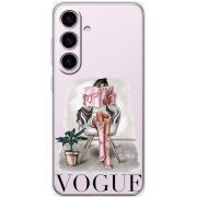 Прозорий чохол BoxFace Samsung Galaxy S25 VOGUE