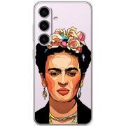 Прозорий чохол BoxFace Samsung Galaxy S25 Фрида Кало