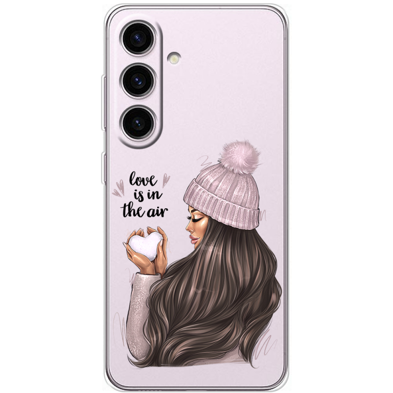 Прозорий чохол BoxFace Samsung Galaxy S25 love is in the air