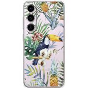Прозорий чохол BoxFace Samsung Galaxy S25 Tucan