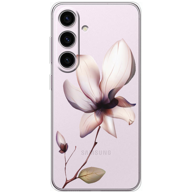Прозорий чохол BoxFace Samsung Galaxy S25 Magnolia