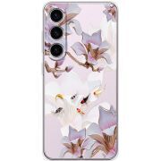 Прозорий чохол BoxFace Samsung Galaxy S25 Chinese Magnolia