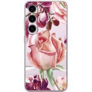 Прозорий чохол BoxFace Samsung Galaxy S25 Rose
