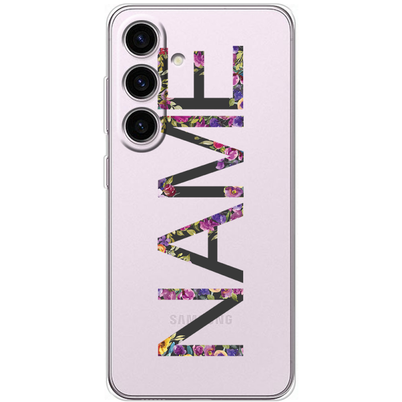 Прозорий чохол BoxFace Samsung Galaxy S25 Именной