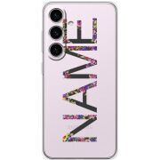 Прозорий чохол BoxFace Samsung Galaxy S25 Именной