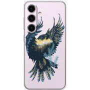Прозорий чохол BoxFace Samsung Galaxy S25 Eagle