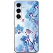 Чохол зі стразами Samsung Galaxy S25 Orchids