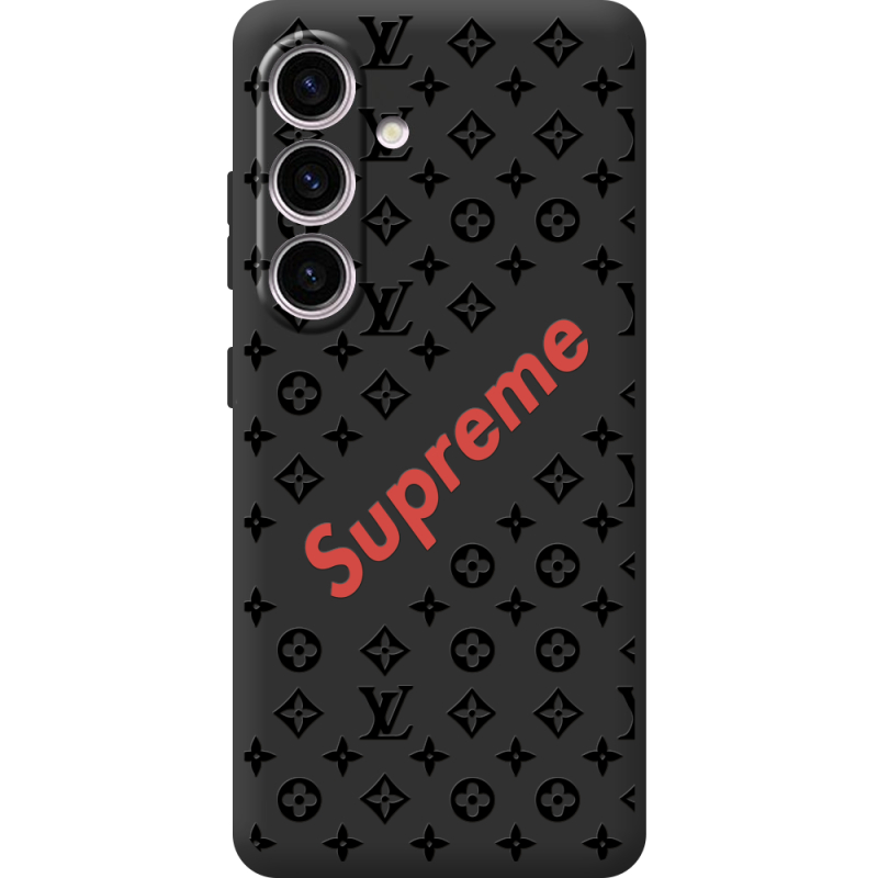 Черный чехол BoxFace Samsung Galaxy S25 Style S