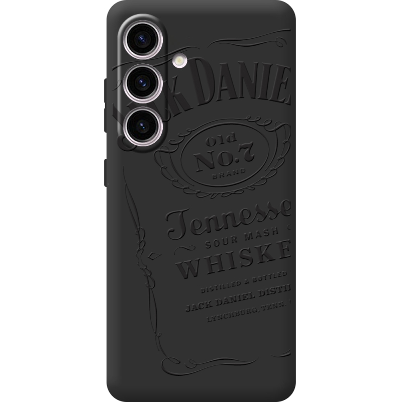 Черный чехол BoxFace Samsung Galaxy S25 JD