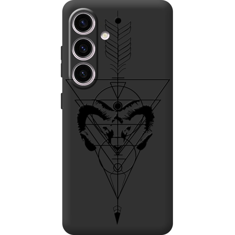 Черный чехол BoxFace Samsung Galaxy S25 