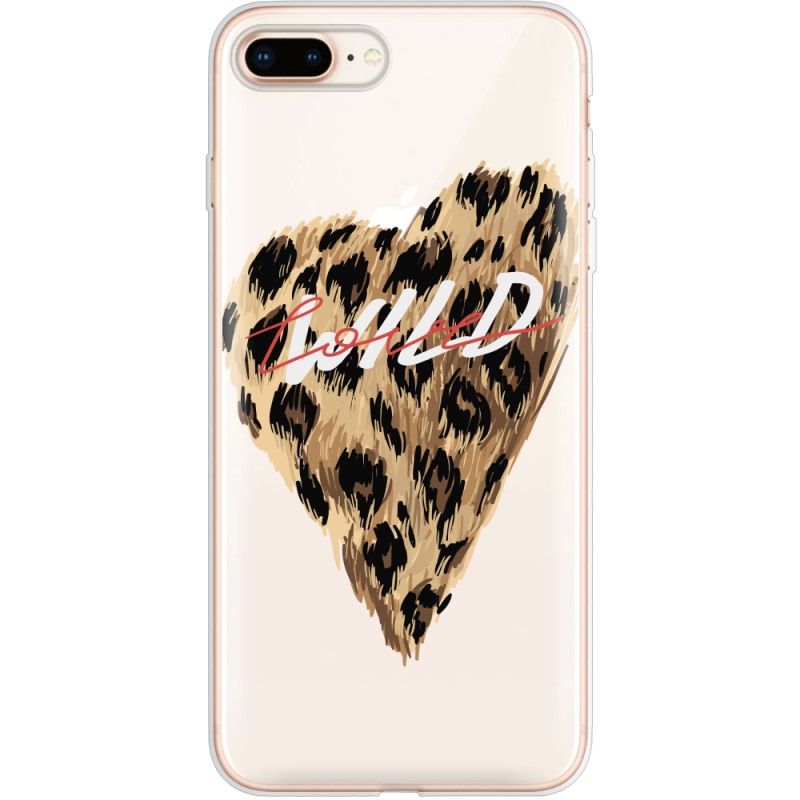 Прозрачный чехол Uprint Apple iPhone 7/8 Plus Wild Love