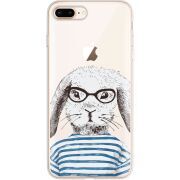 Прозрачный чехол Uprint Apple iPhone 7/8 Plus MR. Rabbit