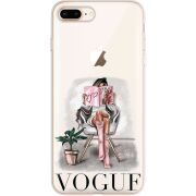 Прозрачный чехол Uprint Apple iPhone 7/8 Plus VOGUE