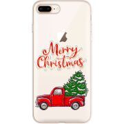 Прозрачный чехол Uprint Apple iPhone 7/8 Plus Holiday Car