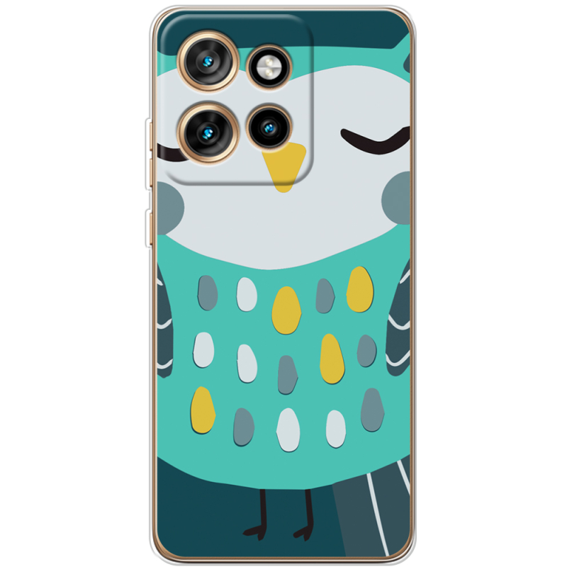 Чохол BoxFace Motorola Edge 50 Neo Green Owl