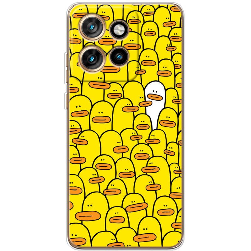 Чохол BoxFace Motorola Edge 50 Neo Yellow Ducklings