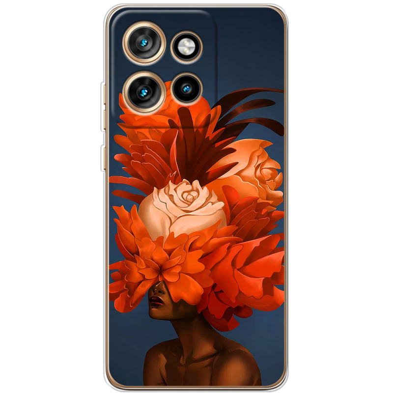 Чохол BoxFace Motorola Edge 50 Neo Exquisite Orange Flowers